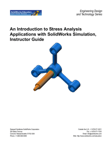 SolidWorks Simulation Instructor Guide.book