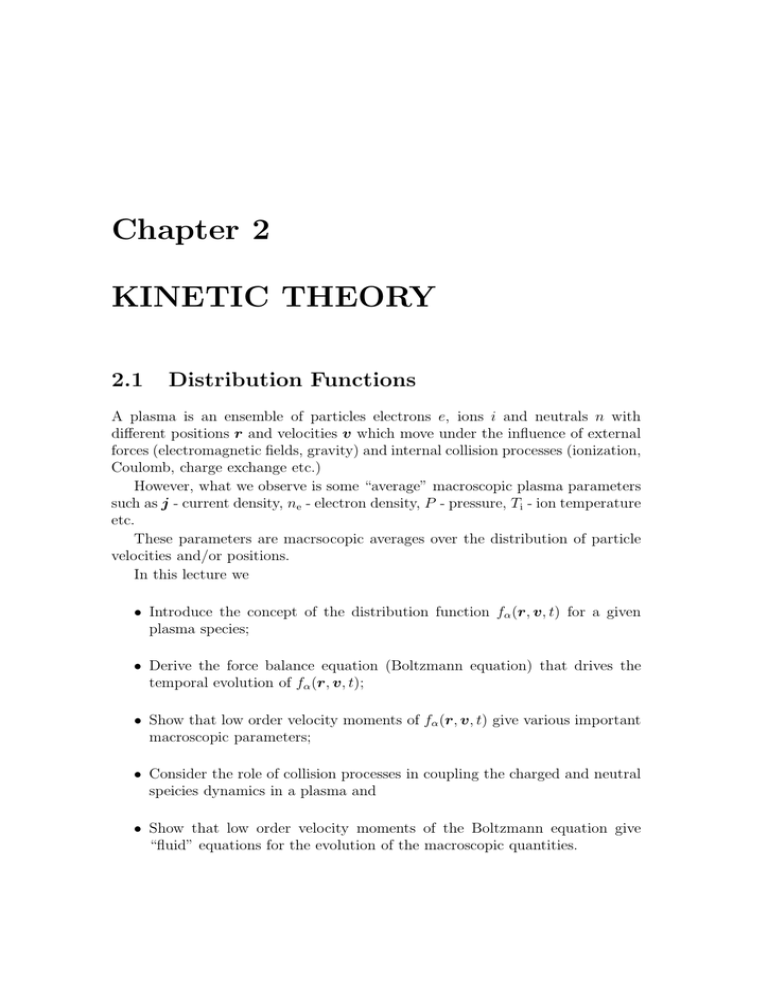 kinetic theory essay