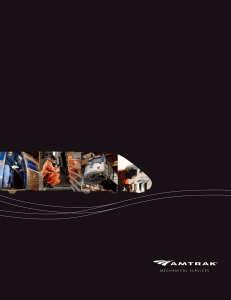 Amtrak Mechanical Services Brochure