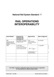 rail operations interoperability