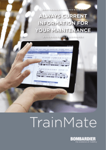 TrainMate: Always current information for your maintenance