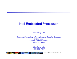 Intel Embedded Processor - Real