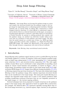 Deep Joint Image Filtering