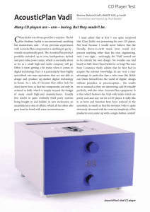 AcousticPlan Vadi CD Player Review from IMAGE HIFI Magazine, 4
