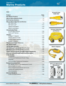 Marine Products - Hubbell Wiring Device