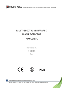 MULTI-SPECTRUM INFRARED FLAME DETECTOR PPW