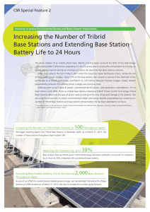 Increasing the Number of Tribrid Base Stations and Extending Base