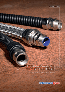 Flexible Conduits and Fittings