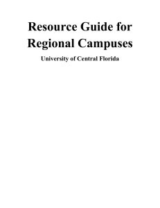Resource Guide for Regional Campuses