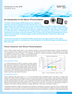 An Introduction to the Silicon Photomultiplier