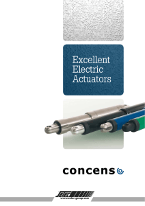 Excellent Electric Actuators - Setec