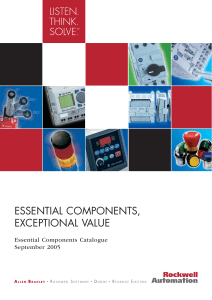 essential components, exceptional value