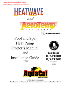 Heat Wave™ and AeroTemp (100 - 120R)
