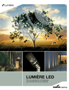 Lumière LeD - Electric Supplies Online