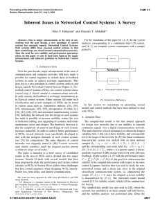 Inherent Issues in Networked Control Systems: A Survey