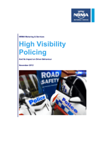 High Visibility Policing