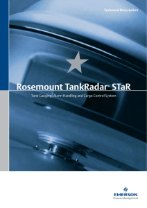 TankRadar STaR - Emerson Process Management