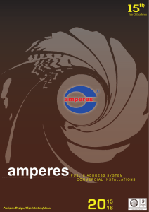 Full 2015 / 2016 Amperes Catalogue