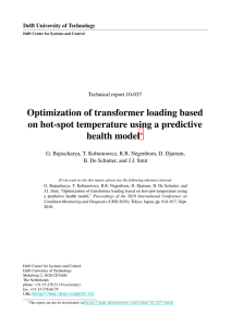Optimization of transformer loading based on hot
