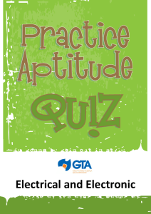 Electrical Industry Quiz