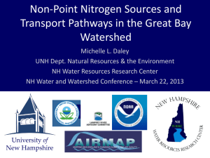 Non-Point Nitrogen Sources and Transport Pathways in the Great