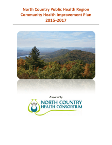 North Country Community Health Improvement plan
