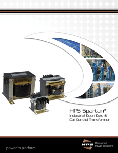 HPS Spartan - Hammond Power Solutions