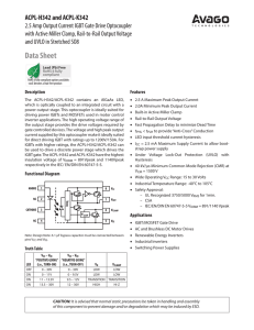 ACPL-H342/K342 - Avago Technologies