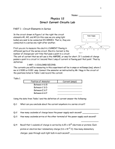 Circuits Lab - Mr. Nagy`s Homepage