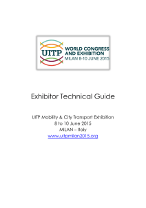 Exhibitor Technical Guide