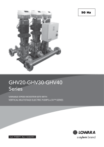GHV20-GHV30-GHV40 Series