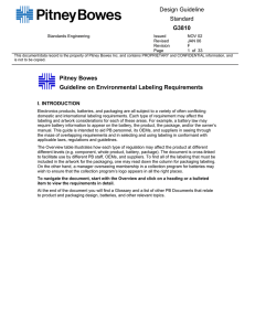 Guideline on Environmental Labeling Requirements