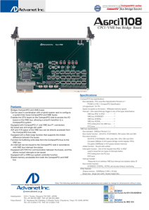 CPCI -VME bus Bridge Board