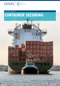 CONTAINER SECURING