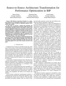 Source-to-Source Architecture Transformation for