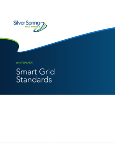 Smart Grid Standards - Silver Spring Networks
