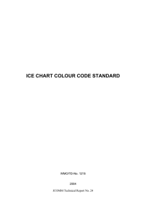 ice chart colour code standard