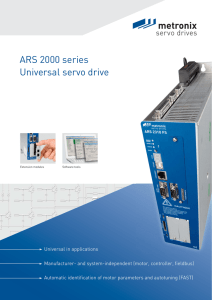 ARS 2000 series Universal servo drive
