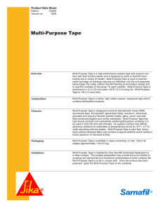 Multi-Purpose Tape