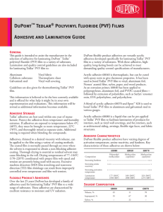 Films Adhesive and Lamination Guide