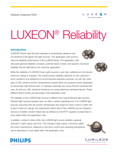LUXEON Reliability