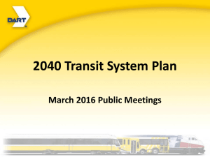 2040 Transit System Plan