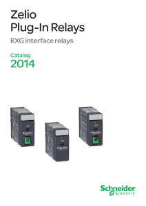 Zelio Plug-In Relays