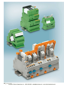 Relay Modules - Steven Engineering