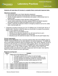 Laboratory Practices - Discovery Education