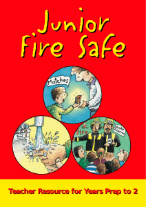 Junior Fire Safe - Country Fire Authority
