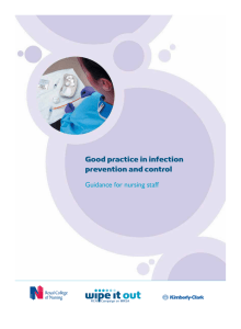 Good practice in infection prevention and control