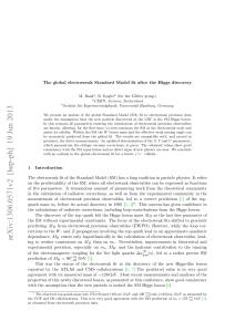 The global electroweak Standard Model fit after the Higgs discovery