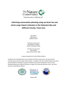 Informing conservation planning using sea