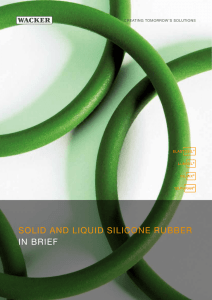 Solid and liquid silicone rubber in brief